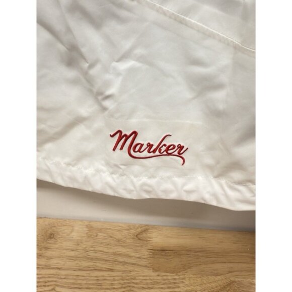 Marker White Hooded Winter Gore-Tex Snowboarding Ski Jacket Womens 14 #45 - Picture 7 of 16